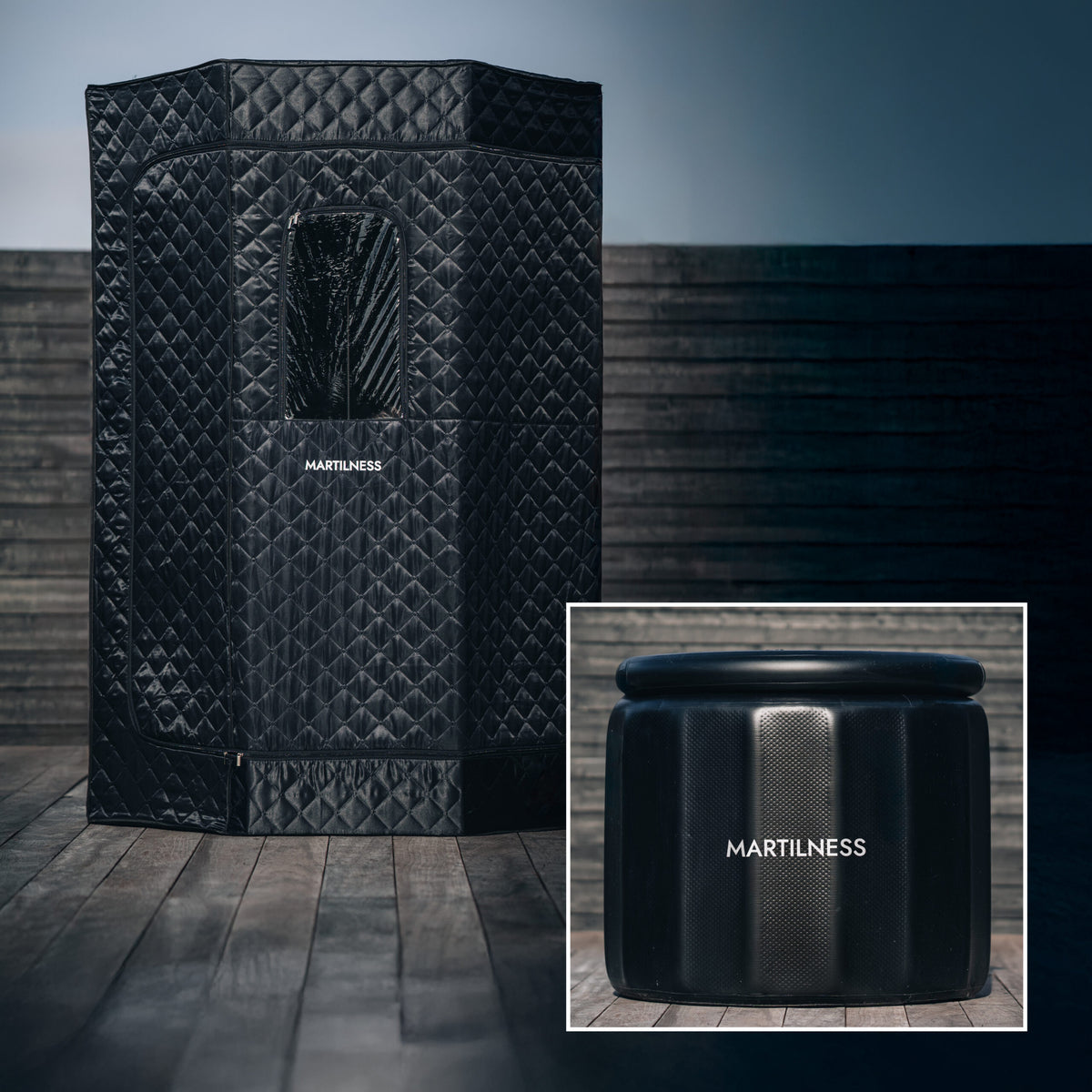 Isbad Pro + Dampsauna